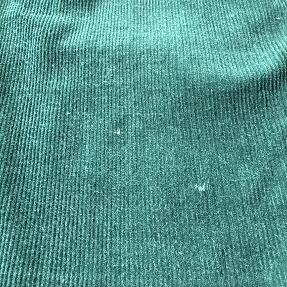 Vintage Funny Girl Corduroy Pants Green High Rise Straight Leg Sz 13/14 Modern 8 - Picture 7 of 13